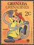 Grenadines 1979 Walt Disney 2 ¢ Multicolor Scott 352